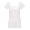 PAYPER FLORIDA 0001280041 / Dámske tričko s hranatým výstrihom - biela S