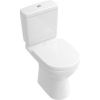 VILLEROY & BOCH O.novo WC misa kombi s hlbokým splachovaním, zadný odpad, 360 x 670 mm, biela alpská, 56611001