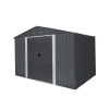 Záhradný domček kovový RIWALL PRE RMSA 8x10 Anthracite