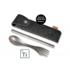 SILVERANT Spork'n Straw Kit Titanium