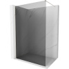 Mexen, Mexen Kioto-X sprchová stena 100 x 200 cm, grafit 10 mm, matný nikel - 800-100-101-97-40-X