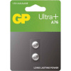 B13763UP Alkalická gombíková batéria GP Ultra plus A76F (LR44), 2 ks (2 ks)