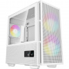 DEEPCOOL skříň CH360 Digital / mATX / 140mm +120 mm fan / USB 3.0 / USB-C / mesh panel / prosklená bočnice / bílá R-CH360-WHAPE3D-G-1