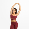 Better Bodies WAVERLY MESH BRA SANGRIA RED – sportovní podprsenka Better Bodies vínově červená Velikost: L