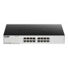 D-Link GO-SW-16G Nespravované L2 Gigabit Ethernet (10/100/1000) 1U Černá