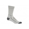 Icebreaker Mens Hike+ Light Crew Socks blizzard heather - M