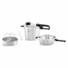 Tlakový hrniec VITAVIT PREMIUM, sada 2ks, 6 l + 2,5 l, Fissler