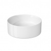 Cersanit CREA 38 Umývadlo na dosku kruhové 38x13,5cm keramické, Biela K114-020 K114-020