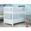 Detská postieľka BABY SLEEP 60x120cm masív biely