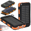 POWERBANK SOLÁRNA NABÍJAČKA 26800mAh 55W 2xUSB Baterka 2xLED + KOMPAS