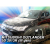 Deflektory - Mitsubishi Outlander od 2012 (+zadné)