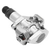 Pedály SHIMANO SPD PD-M505S stříbrné s kufry SM-SH51 v krabičce