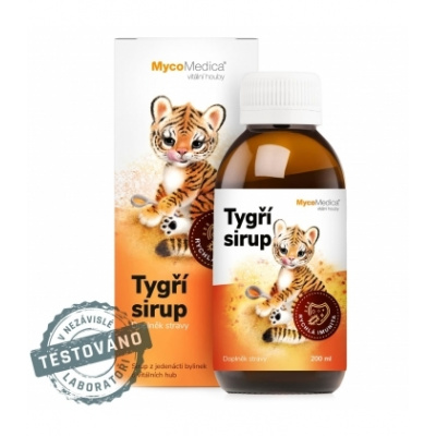 Tigrí sirup 200 ml, MycoMedica