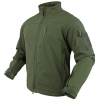 CONDOR OUTDOOR bunda PHANTOM softshell ZELENÁ