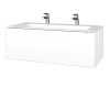 Dreja Umývadlová skrinka VARIANTE SZZ 100 pre úmyvadlo Finon - M01 Biela mat / M01 Biela mat