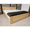 Drewmax Postel LK 102-160x200 rošty a matrace Brazílie 80x200x17cm
