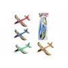 Teddies Lietadlo hádzacie polystyrén 39cm 4 farby 00543094