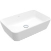 VILLEROY & BOCH Architectura obdĺžnikové umývadlo na dosku bez otvoru, bez prepadu, 600 x 400 mm, biela alpská, 5A276101