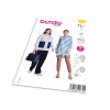 Strih Burda 5800 - Košeľa, predĺžená košeľa, košeľová tunika