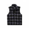 Brandit flísová vesta Teddyfleece, čierna/sivá - 3XL