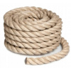 Jutové lano stáčené 28mm 10m námornícke