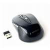 Myš GEMBIRD MUSW-6B-01, čierna, bezdrôtová, USB nano prijímač (MUSW-6B-01)