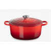 Le Creuset Signature - Pekáč kruhový s pokrievkou, objem 8,1 l, cerise 21177300602430