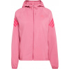 Dámska bežecká bunda adidas, ADI365 3 STRIPES JACKET W Ružová,Červená L