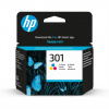 HP 301 Tri-color Ink Cart, 3 ml, CH562EE (165 pages) CH562EE#BA3