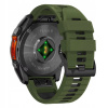 Pásik Silicone pre Garmin 26 mm čierny