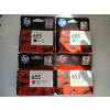4x TUSZ HP 655 ČIERNY + 655 originálny set