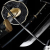 Katana MANJI GOLD z prekladanej ocele AISI 1075 s reálnym hamonom Choji
