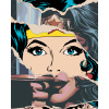 ZUTY Maľovanie podľa čísel - WONDER WOMAN PAPIER Rámovanie: vypnuté plátno na rám, Rozmer: 40x50 cm
