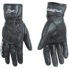 A-PRO NOVA LADY – dámske čierne moto rukavice, M