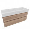 Kúpeľňová skrinka s umývadlom Naturel Savona 118x53x44, 8 cm dub Halifax mat SAVONA2120DHU2 Kúpeľňová skrinka s umývadlom Naturel Savona 118x53x44, 8 cm dub Halifax mat SAVONA2120DHU2