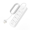 Napájacia lišta Belkin Power Surge 8-PORT + 2xUSB-C 30W 900J 2m White (SRB004CA2M)