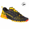 La Sportiva Bushido II pánska bežecká obuv black/yellow 45,5 EU