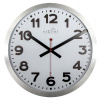 Nástenné hodiny riadené signálom DCF 3999arrc Nextime Station Number 35cm