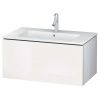 Duravit L-Cube Umývadlová skrinka 40x82x48 cm, 1 zásuvka, lesklá biela LC614102222