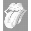 ZUTY Bodkovanie - POP-ART IKONA ROLLING STONES Rámovanie: vypnuté plátno na rám, Rozmer: 80x100 cm