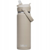 Fľaša Na Pitie CamelBak Flip Straw Insulated 590 ml strieborná