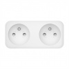 EVOLVEO Porta DUO F32, chytrá Wi-Fi dvojzásuvka s měřením spotřeby PORTA-DUAL-F32