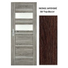 ImperioDoor set interiérové rámové dvere EVIA.5, 3DTopDekor Wenge Japonské +Zárubňa PED-EVIA5-WenJap