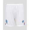 Umbro Rangers Home Shorts 2025 2026 Juniors White/Blue 13 rokov