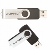 Pendrive Q-connect KF41512 8 GB USB 2.0 strieborný