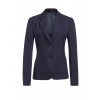 Dámske casual sako Libra Slim Fit Jersey Stretch Brook Taverner - Bežná dĺžka, Veľkosť 46, Farba Tmavo modrá Navy