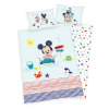 Posteľné obliečky Mickey Mouse baby - do postieľky