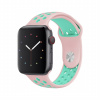 AppleKing silikonový remienok pre Apple Watch Ultra 49mm / 46mm / 45mm / 44mm / 42mm - ružovo-tyrkysový - možnosť vrátiť tovar ZADARMO do 30tich dní