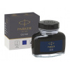 Atrament v sklenej fľaštičke, PARKER Royal, modrý
