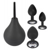 Black Velvets Anal Kit Silicone Douche